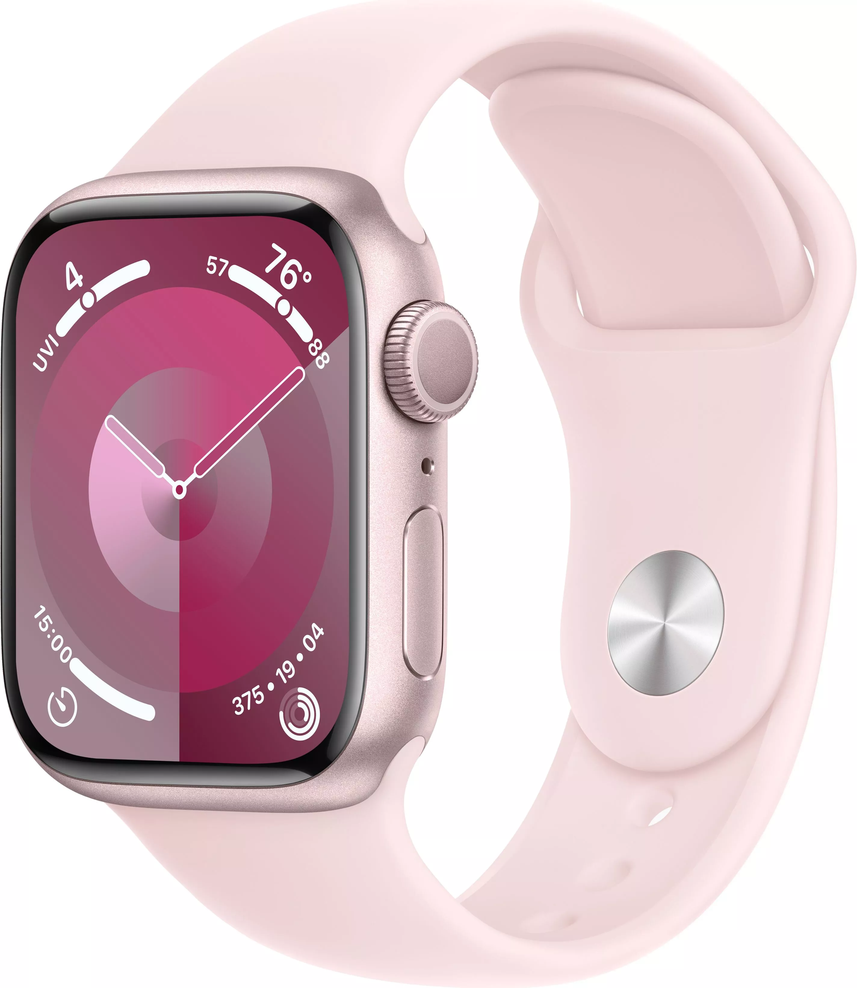 Умные часы Apple Watch Series 9 41 мм, S/M 130-180, Aluminium Case GPS, красный